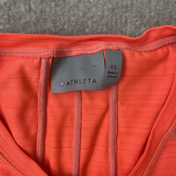 Athleta Tank Tops Womens XS Purple Orange Teal Lot of 3 Active Workout Shirts - Picture 7 of 11